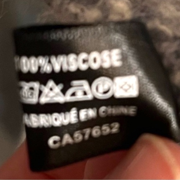 Pastel Pink Plaid Blanket Scarf or Wrap - Picture 5 of 5